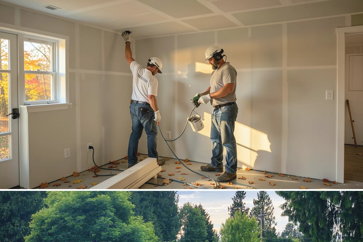 Custom Shelving Installation in Bonney Lake, Pierce County, WA - Custom shelving can be installed any time of year, making it an easy indoor project during PNW rains.