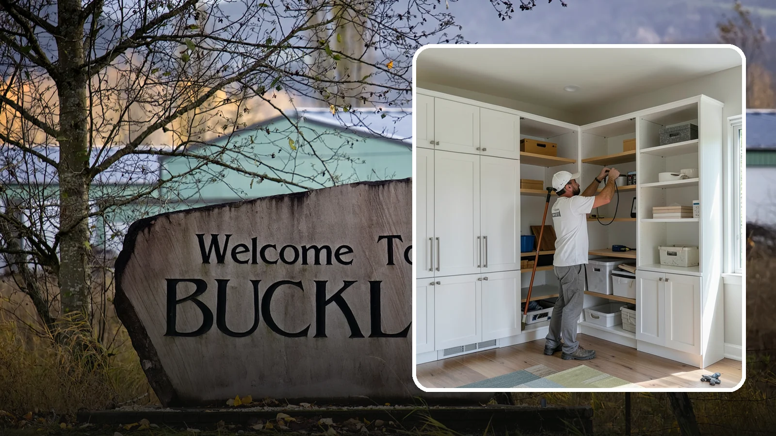 Custom Shelving Installation in Buckley, Pierce County, WA - We design and install custom shelving for any room, blending storage capacity with clean, tailored looks.