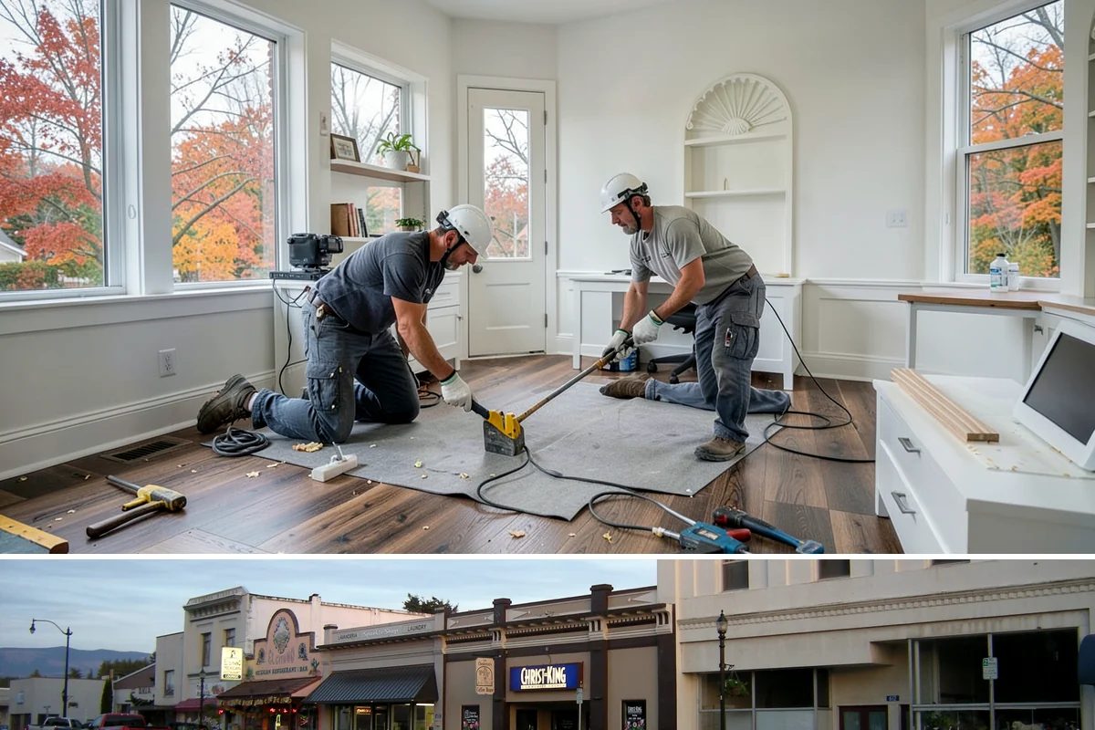 Custom Shelving Installation in Burlington, Skagit County, WA - Custom shelving can be installed any time of year, making it an easy indoor project during PNW rains.