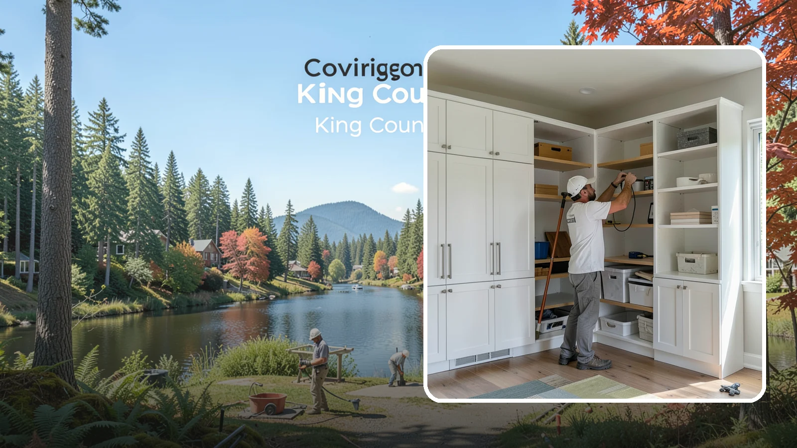 Custom Shelving Installation in Covington, King County, WA - We design and install custom shelving for any room, blending storage capacity with clean, tailored looks.
