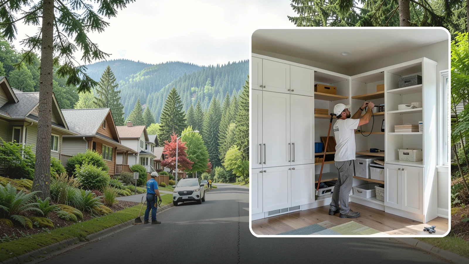 Custom Shelving Installation in Darrington, Snohomish County, WA - We design and install custom shelving for any room, blending storage capacity with clean, tailored looks.
