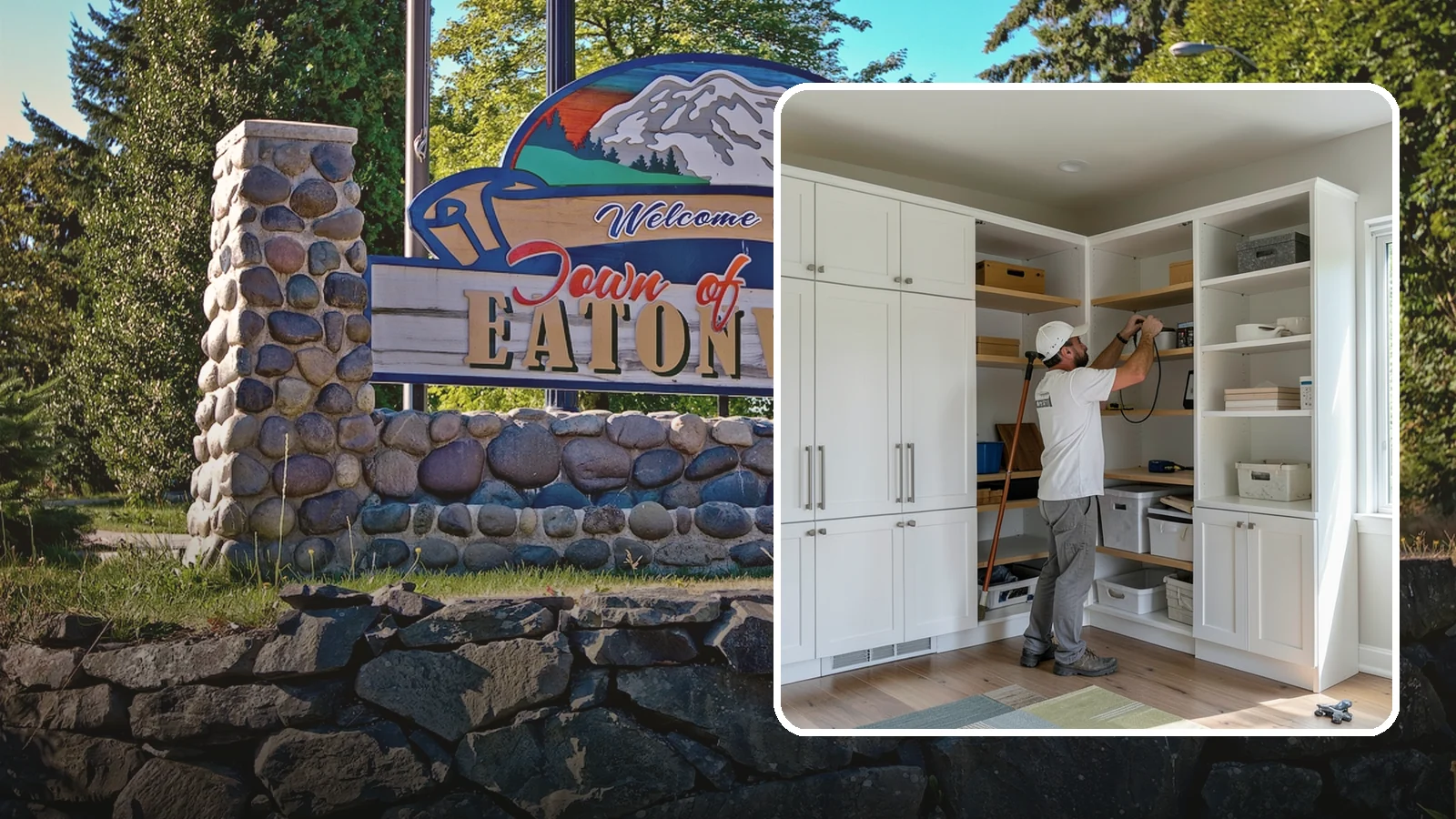 Custom Shelving Installation in Eatonville, Pierce County, WA - We design and install custom shelving for any room, blending storage capacity with clean, tailored looks.