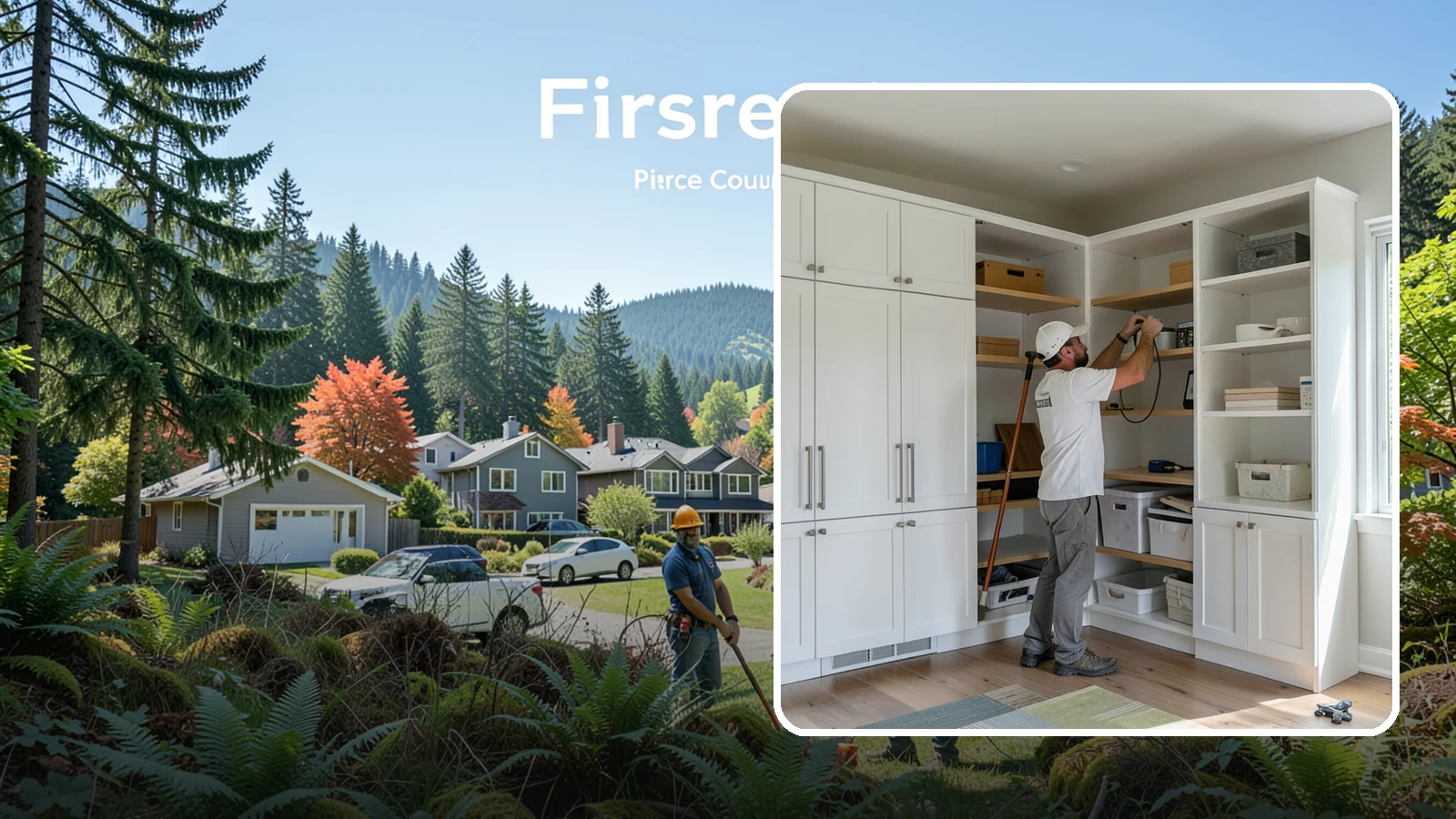 Custom Shelving Installation in Fircrest, Pierce County, WA - We design and install custom shelving for any room, blending storage capacity with clean, tailored looks.