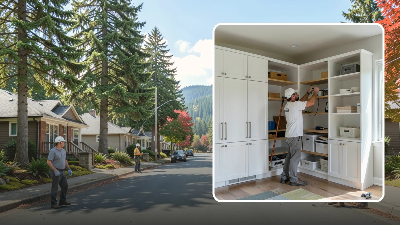 Custom Shelving Installation in Hunts Point, King County, WA - We design and install custom shelving for any room, blending storage capacity with clean, tailored looks.