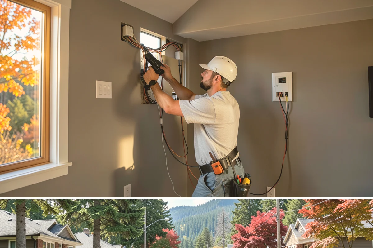 Custom Shelving Installation in Hunts Point, King County, WA - Custom shelving can be installed any time of year, making it an easy indoor project during PNW rains.