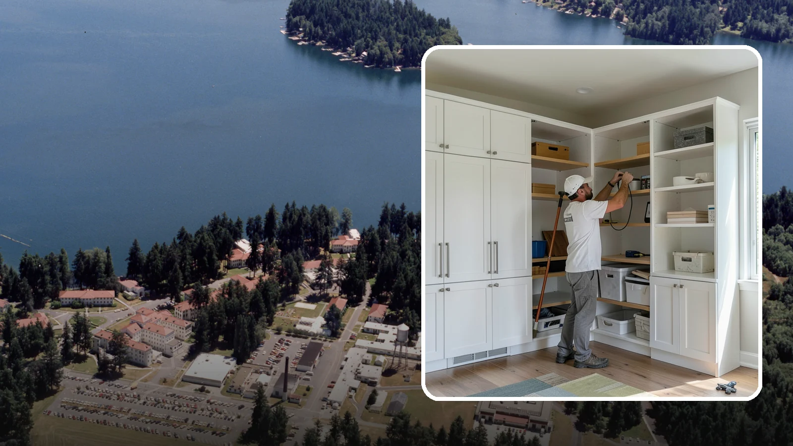 Custom Shelving Installation in Lakewood, Pierce County, WA - We design and install custom shelving for any room, blending storage capacity with clean, tailored looks.