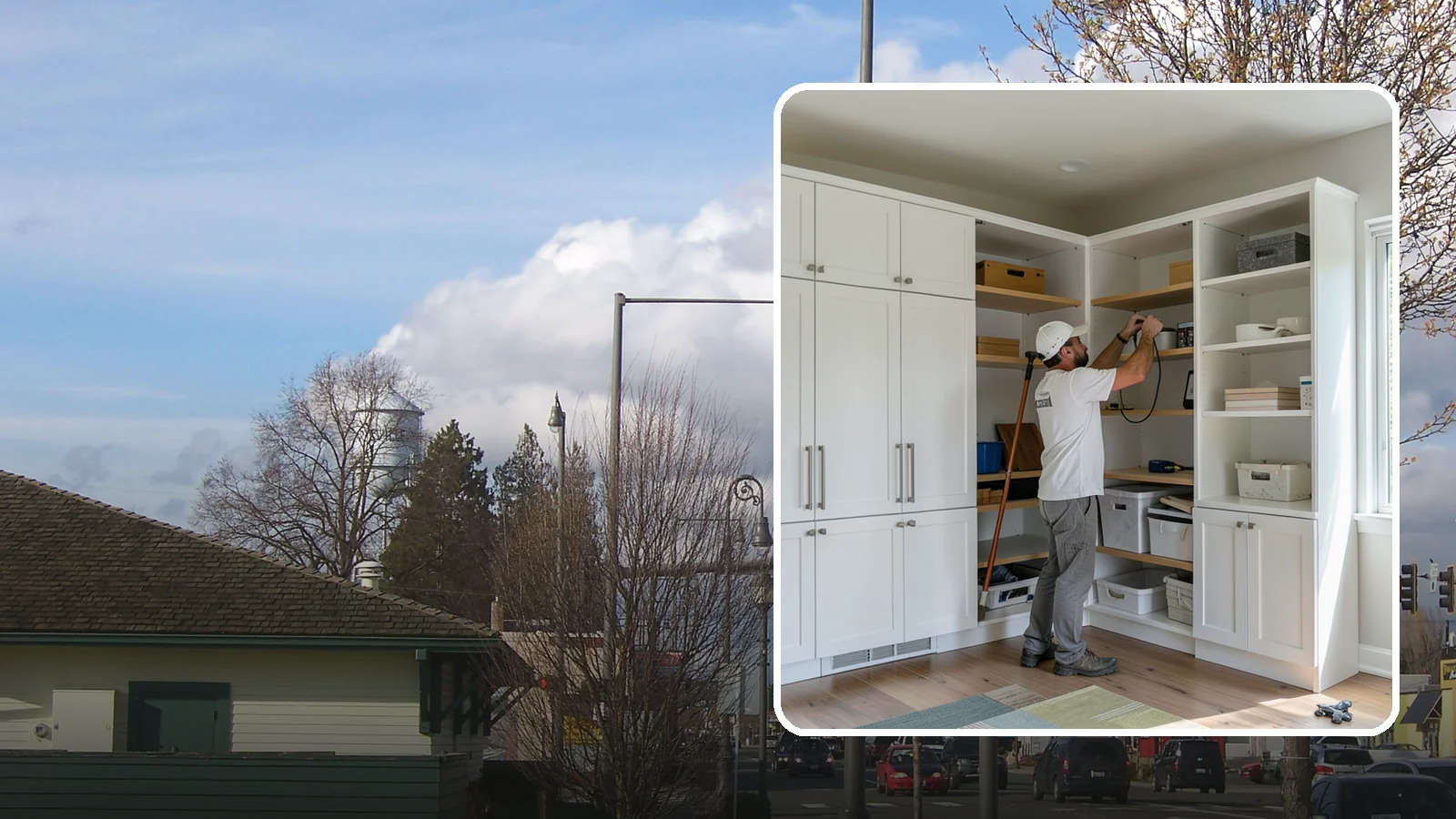 Custom Shelving Installation in Marysville, Snohomish County, WA - We design and install custom shelving for any room, blending storage capacity with clean, tailored looks.