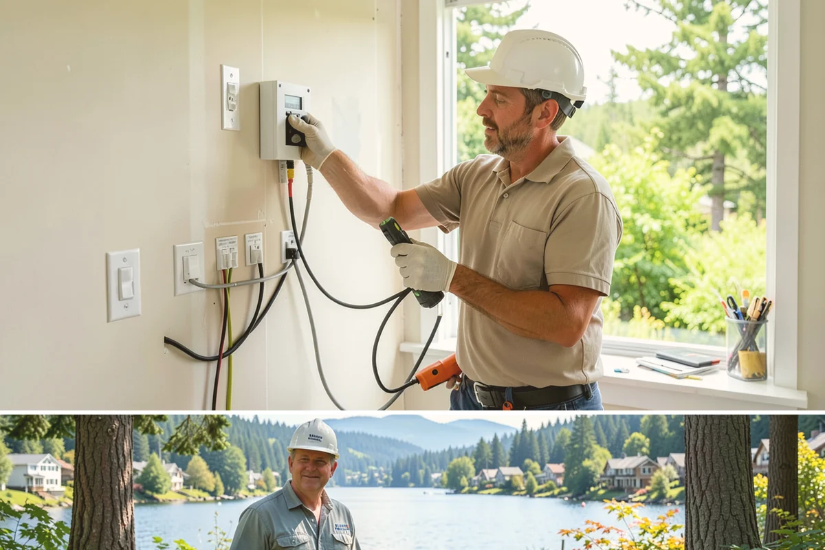 Custom Shelving Installation in Milton, King County, WA - Custom shelving can be installed any time of year, making it an easy indoor project during PNW rains.