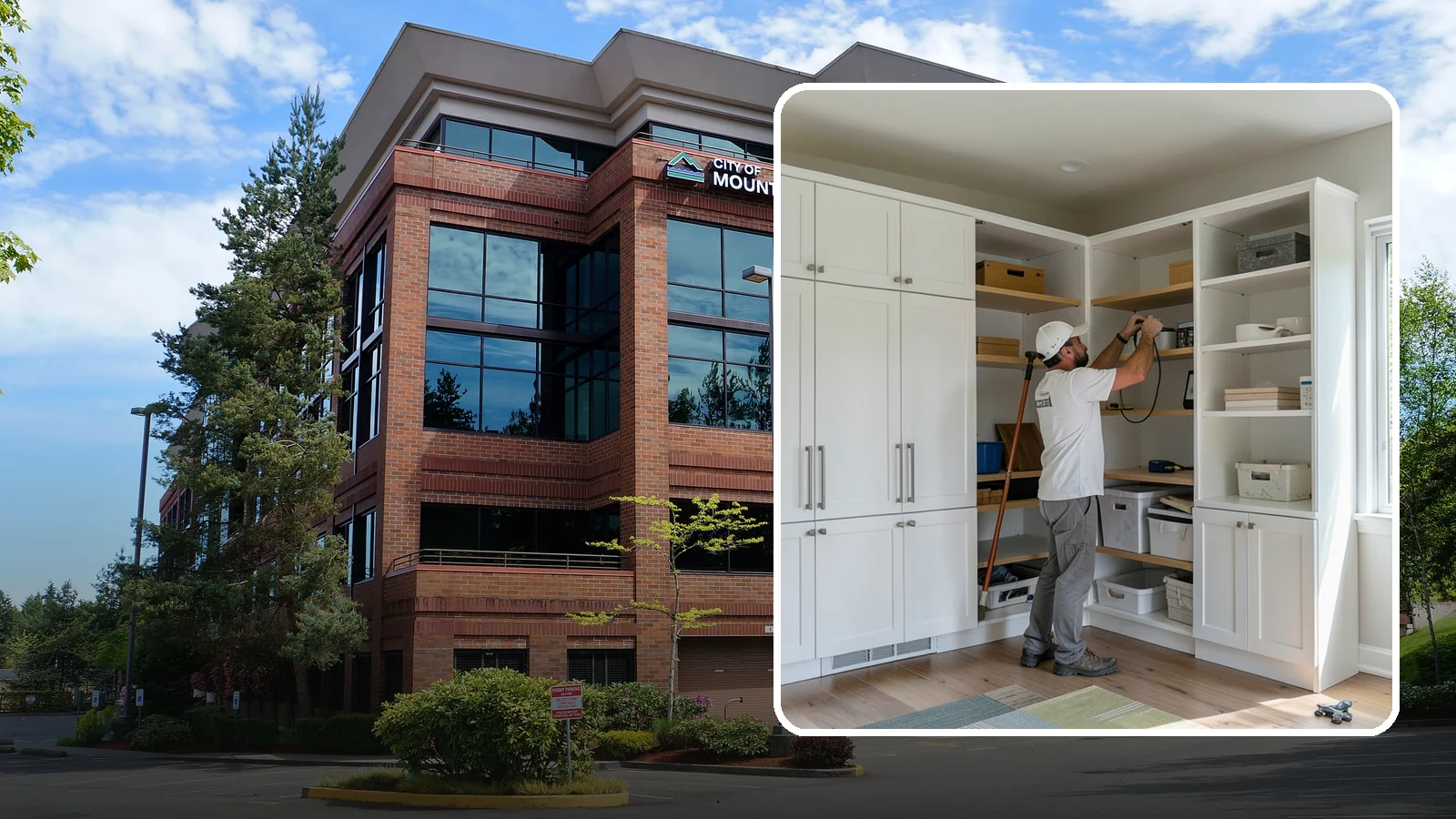 Custom Shelving Installation in Mountlake Terrace, Snohomish County, WA - We design and install custom shelving for any room, blending storage capacity with clean, tailored looks.