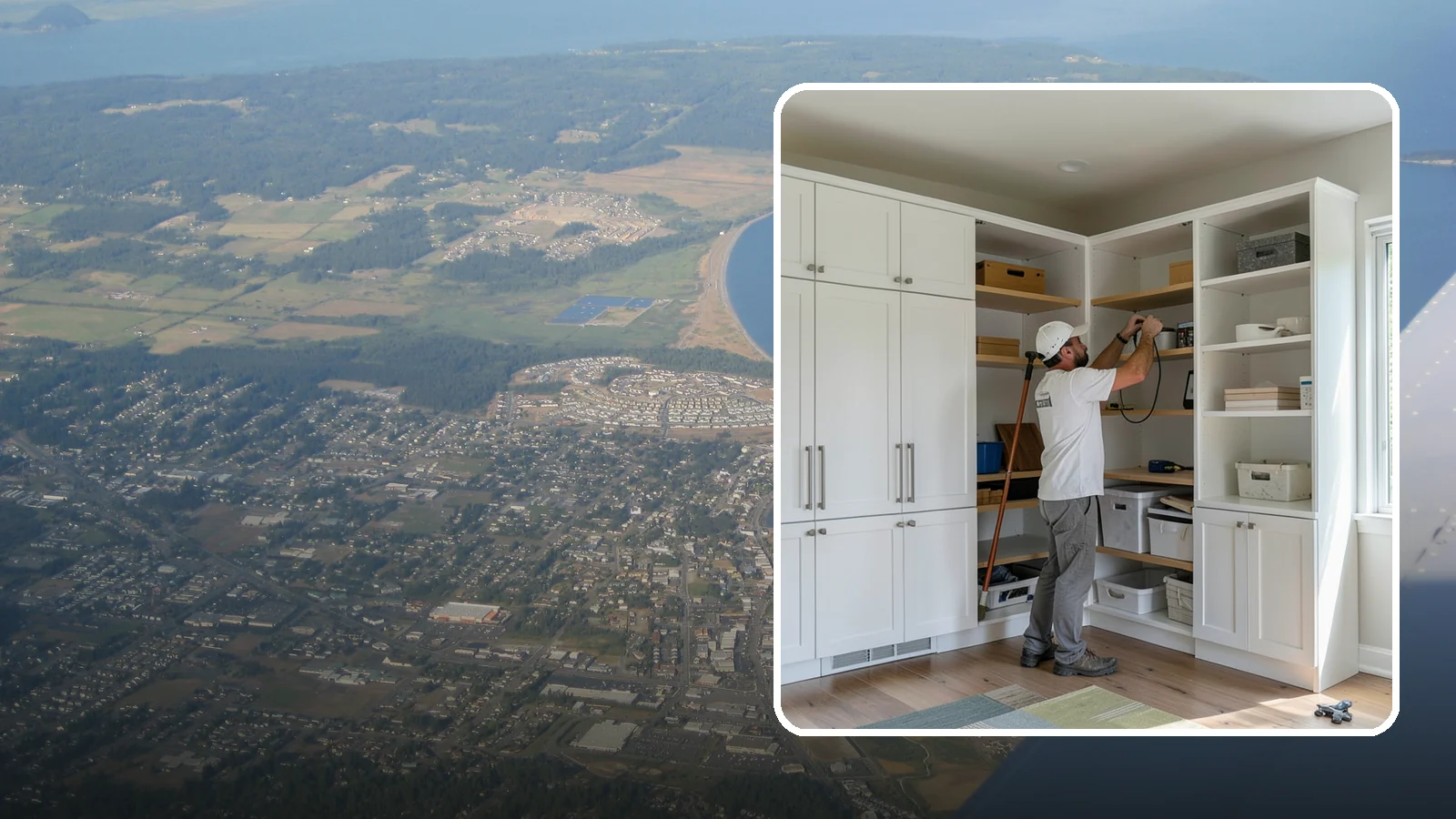 Custom Shelving Installation in Oak Harbor, Island County, WA - We design and install custom shelving for any room, blending storage capacity with clean, tailored looks.