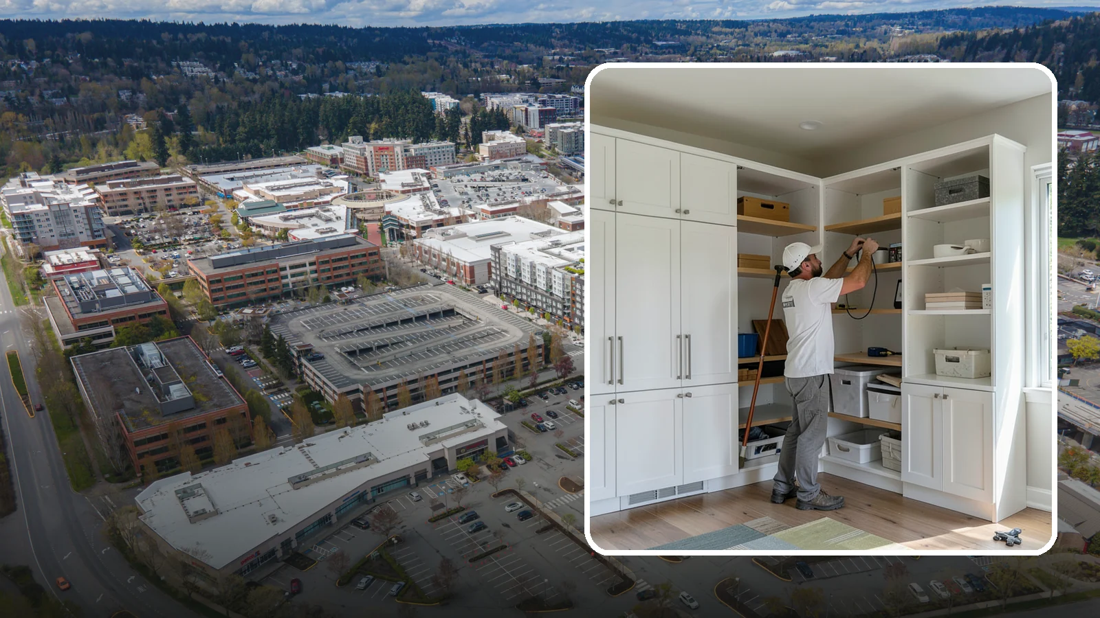 Custom Shelving Installation in Redmond, King County, WA - We design and install custom shelving for any room, blending storage capacity with clean, tailored looks.