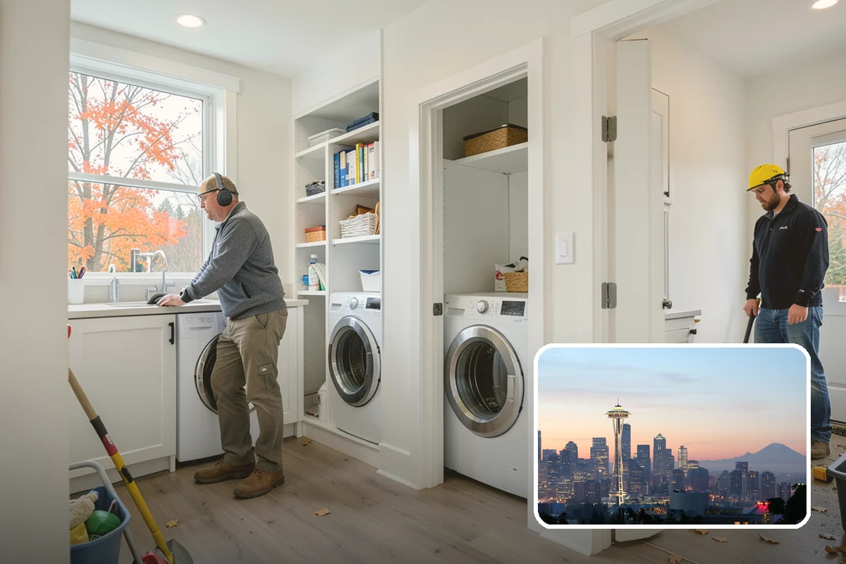 Custom Shelving Installation in Seattle, King County, WA - Shelving tailored to each room's purpose and load