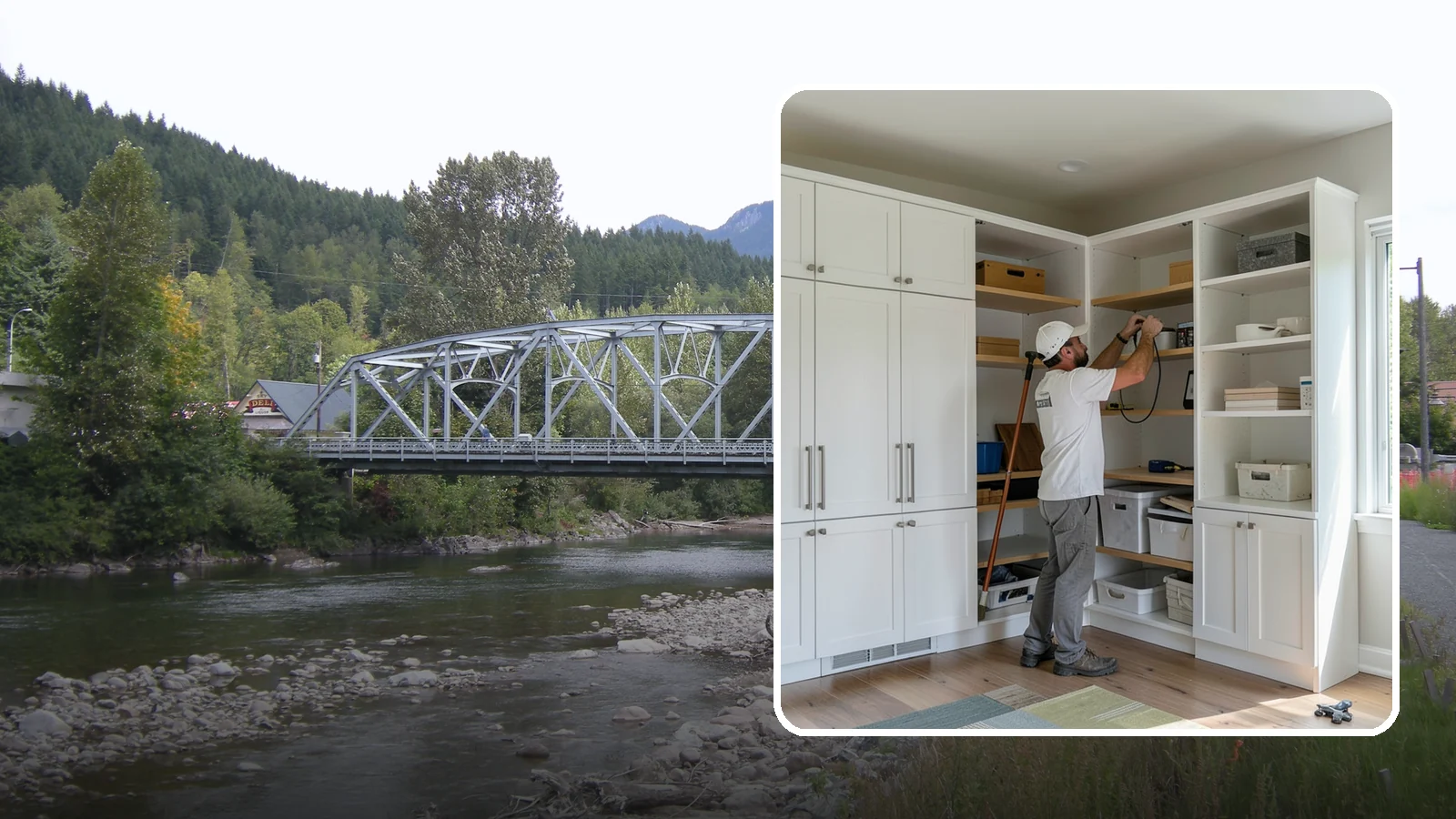 Custom Shelving Installation in Skykomish, King County, WA - We design and install custom shelving for any room, blending storage capacity with clean, tailored looks.