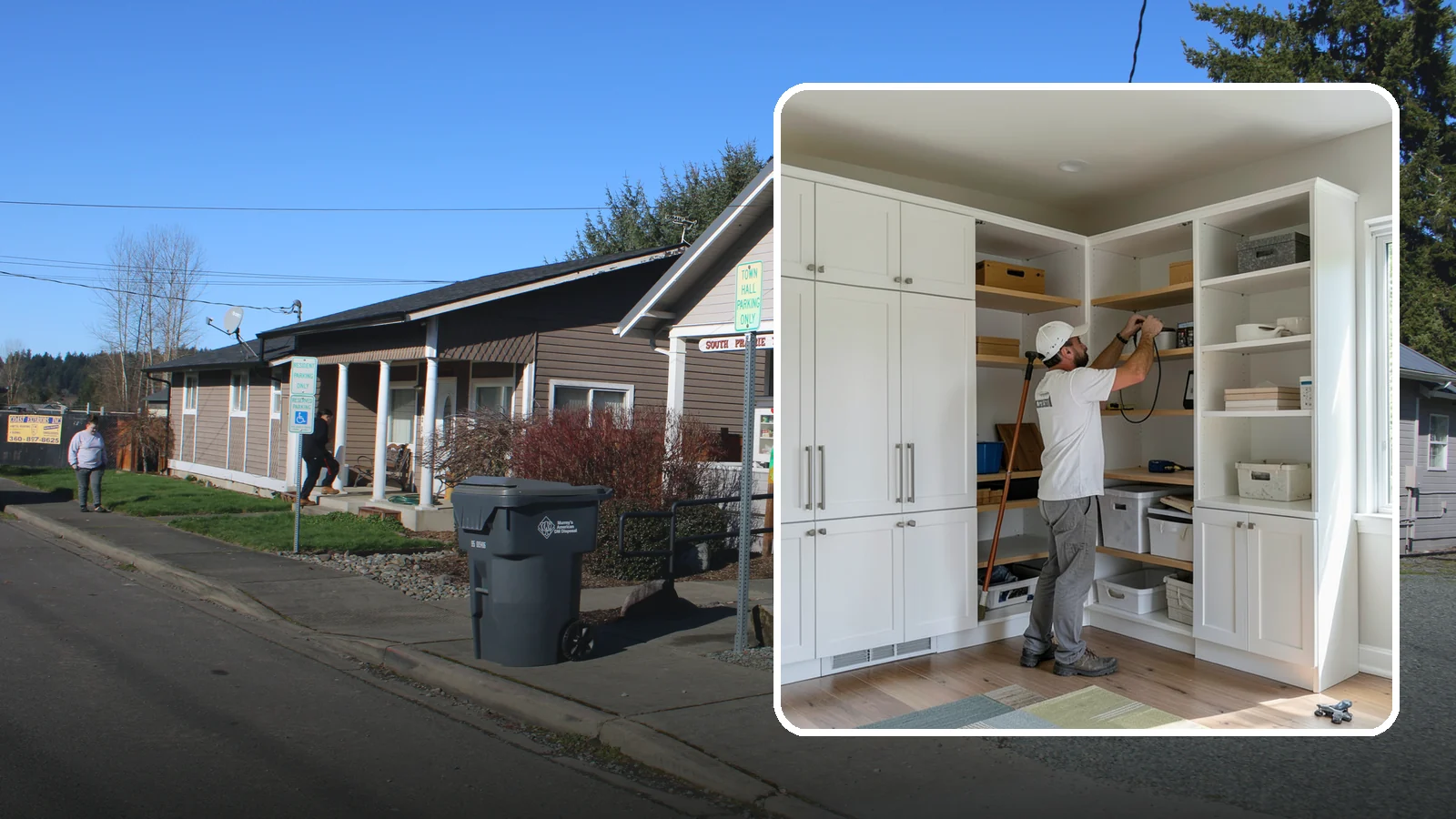 Custom Shelving Installation in South Prairie, Pierce County, WA - We design and install custom shelving for any room, blending storage capacity with clean, tailored looks.