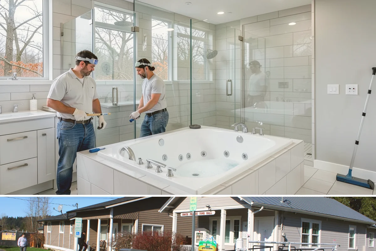 Custom Shelving Installation in South Prairie, Pierce County, WA - Custom shelving can be installed any time of year, making it an easy indoor project during PNW rains.