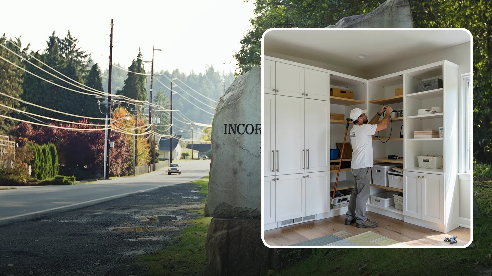 Custom Shelving Installation in Wilkeson, Pierce County, WA - We design and install custom shelving for any room, blending storage capacity with clean, tailored looks.