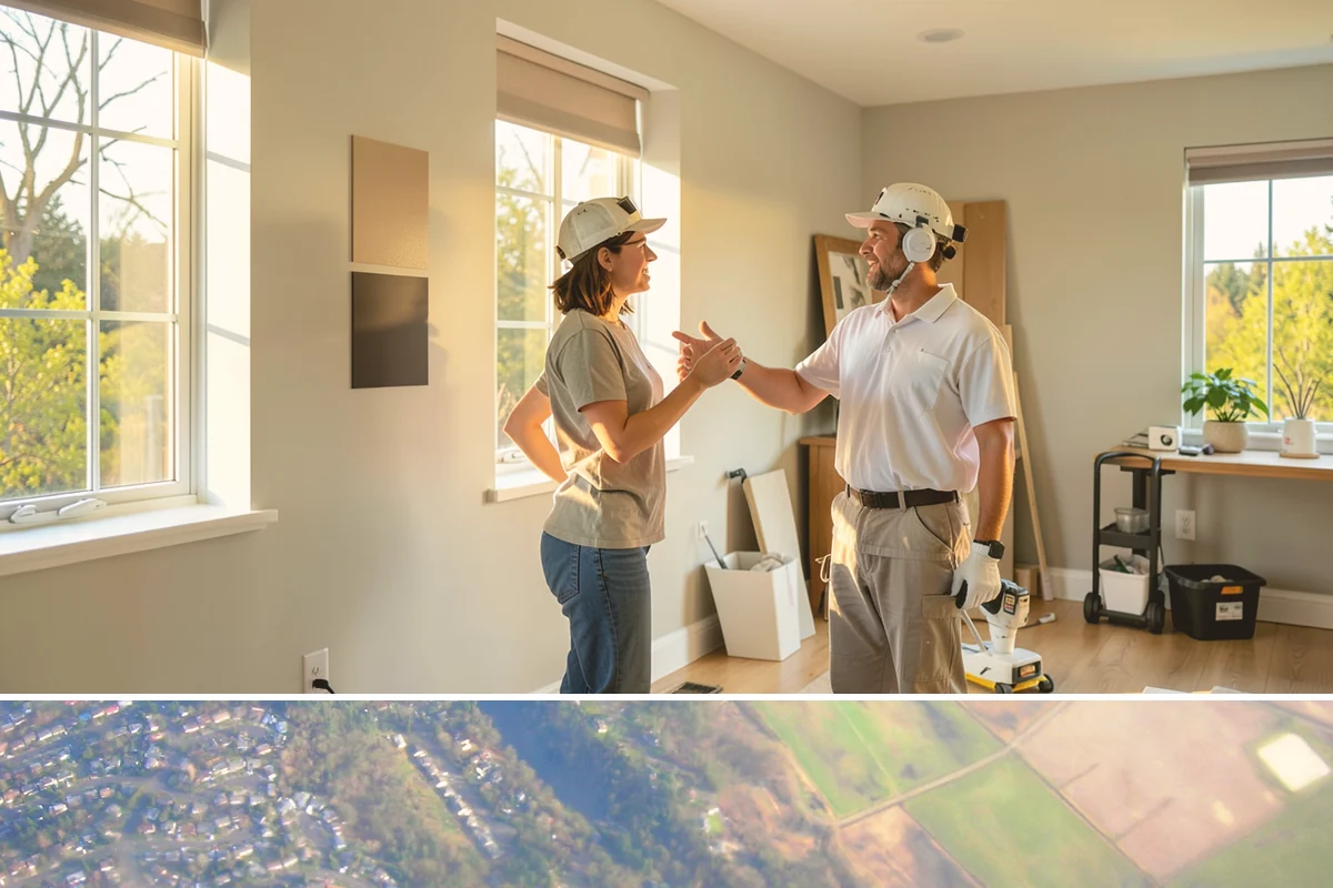 Daylight Basement Finishing in Algona, King County, WA - Interior finishing runs year-round, while any exterior walkout or window work is best scheduled for dry weather.