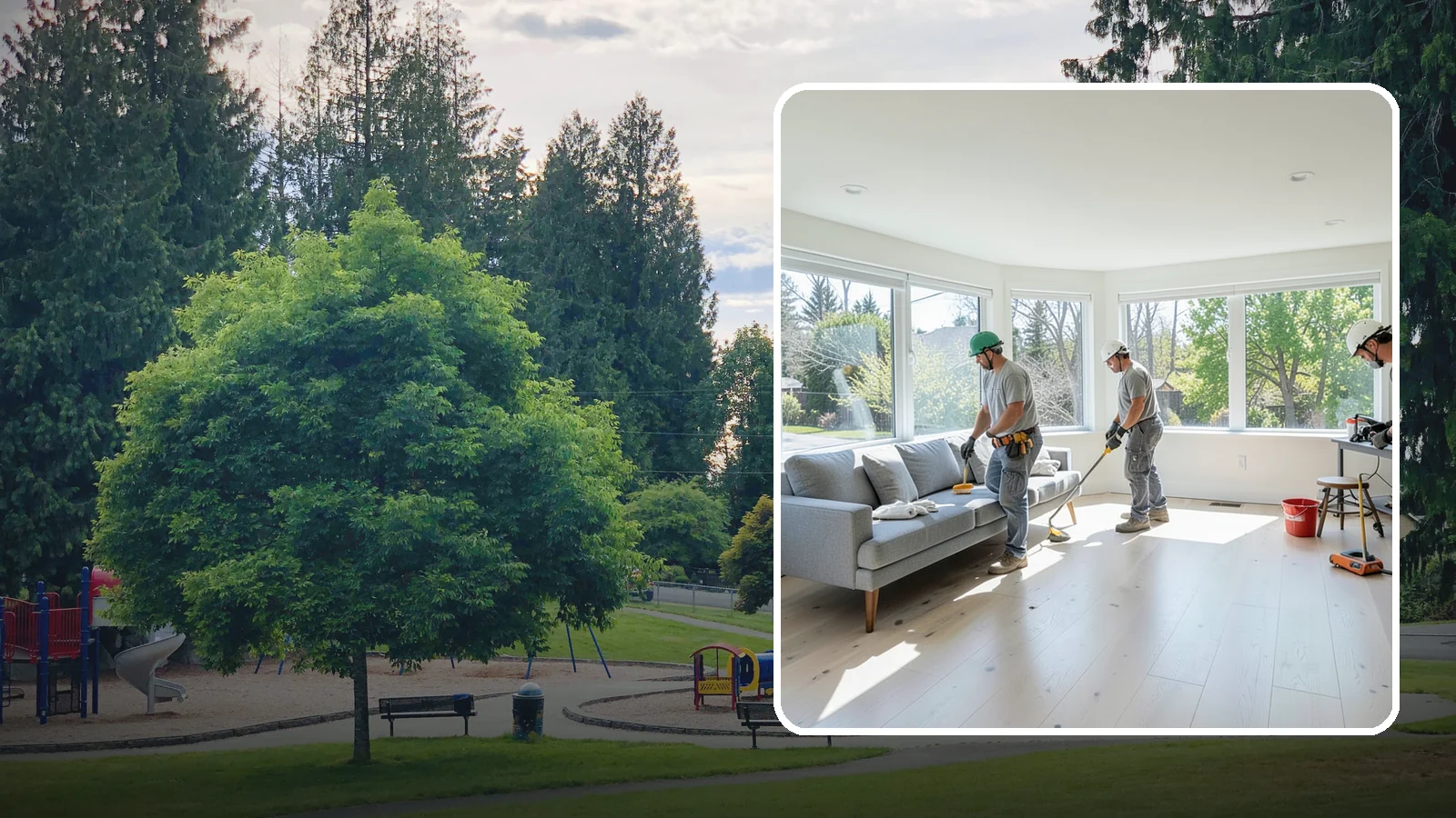 Daylight Basement Finishing in Bonney Lake, Pierce County, WA - Daylight basement finishing completes a walkout or partially above-grade basement into bright, comfortable living space.