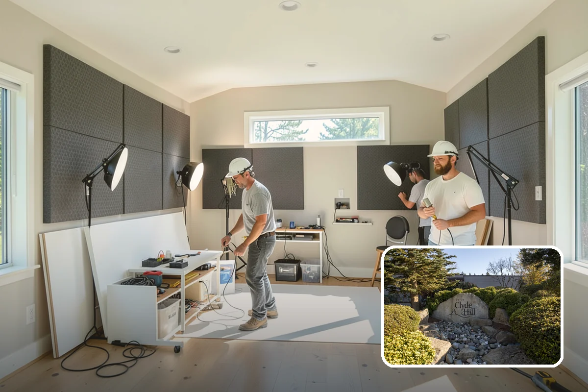 Daylight Basement Finishing in Clyde Hill, King County, WA - Maximizes natural light and walkout access