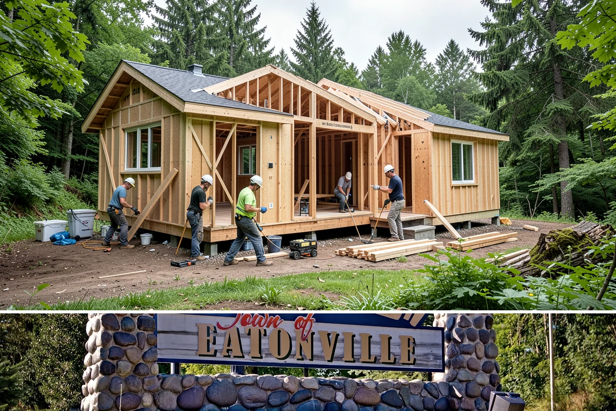 Daylight Basement Finishing in Eatonville, Pierce County, WA - Interior finishing runs year-round, while any exterior walkout or window work is best scheduled for dry weather.