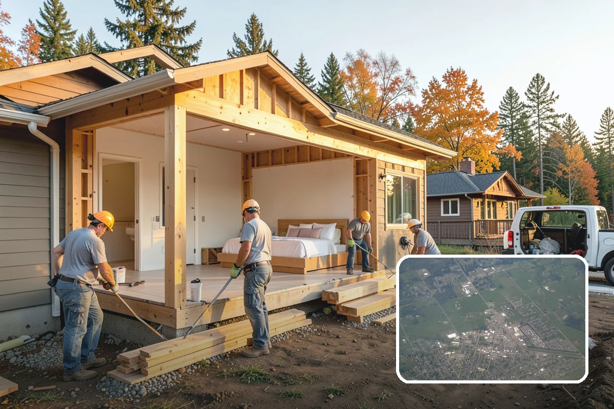 Daylight Basement Finishing in Enumclaw, King County, WA - Maximizes natural light and walkout access