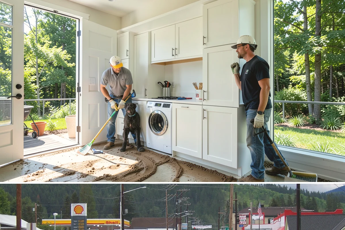 Daylight Basement Finishing in Granite Falls, Snohomish County, WA - Interior finishing runs year-round, while any exterior walkout or window work is best scheduled for dry weather.