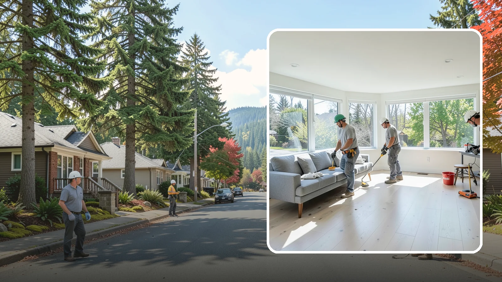 Daylight Basement Finishing in Hunts Point, King County, WA - Daylight basement finishing completes a walkout or partially above-grade basement into bright, comfortable living space.