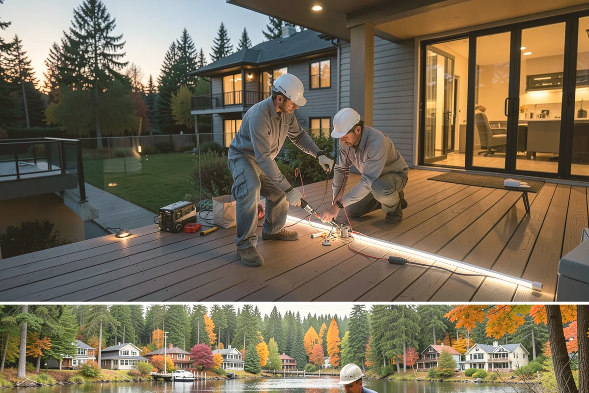 Daylight Basement Finishing in La Conner, Skagit County, WA - Interior finishing runs year-round, while any exterior walkout or window work is best scheduled for dry weather.