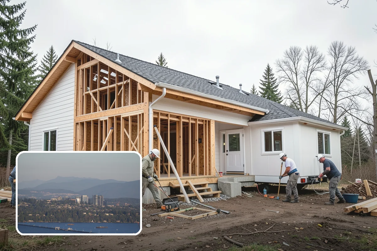 Daylight Basement Finishing in Medina, King County, WA - Maximizes natural light and walkout access