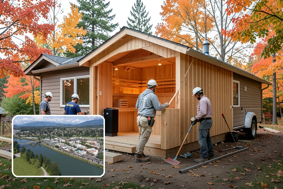 Daylight Basement Finishing in Mount Vernon, Skagit County, WA - Maximizes natural light and walkout access