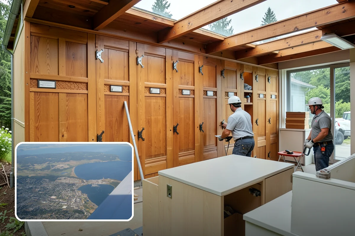 Daylight Basement Finishing in Oak Harbor, Island County, WA - Maximizes natural light and walkout access