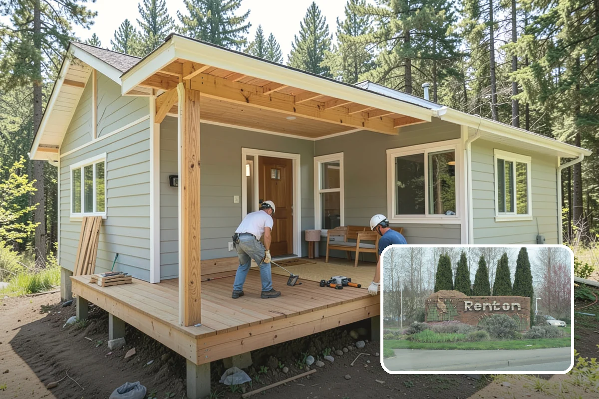Daylight Basement Finishing in Renton, King County, WA - Maximizes natural light and walkout access