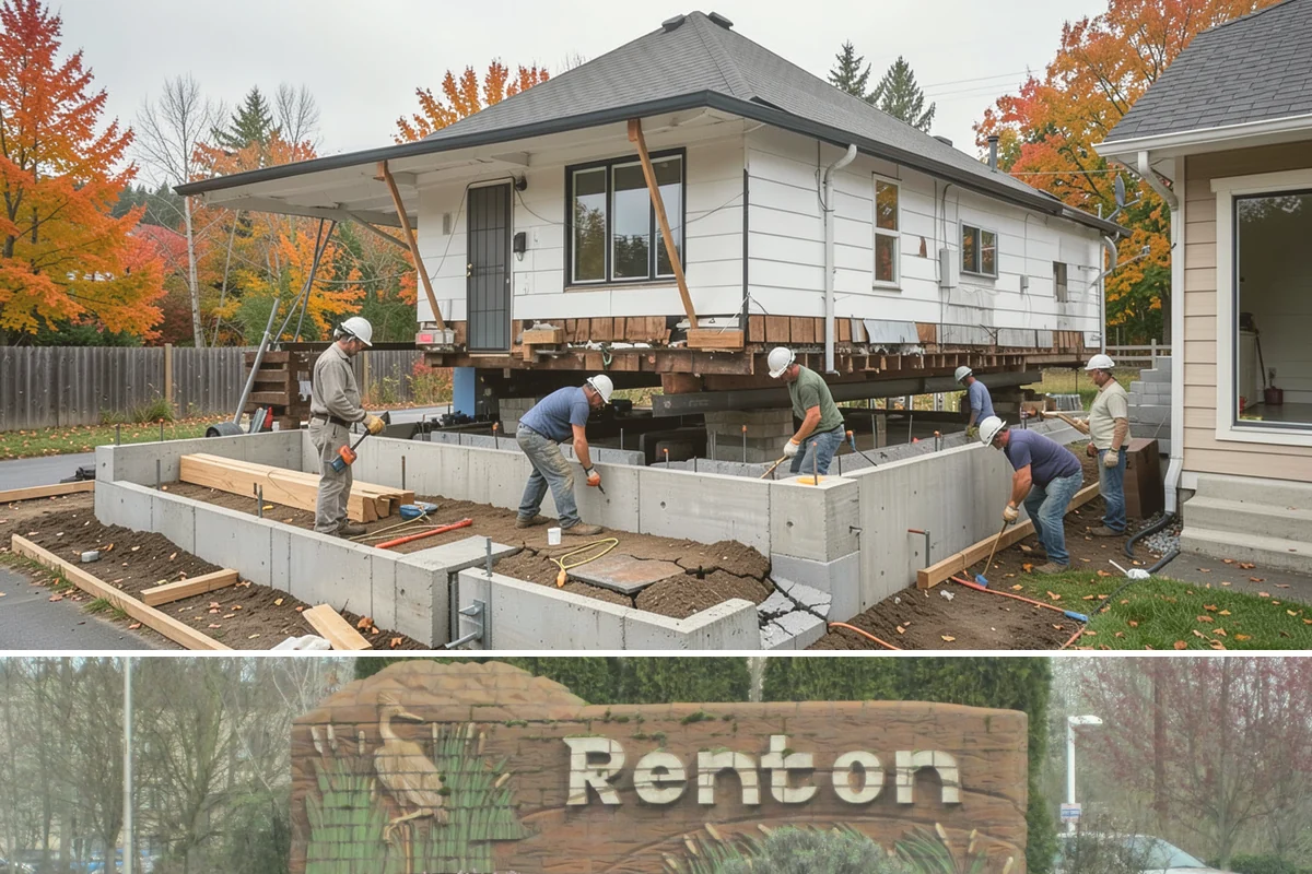 Daylight Basement Finishing in Renton, King County, WA - Interior finishing runs year-round, while any exterior walkout or window work is best scheduled for dry weather.