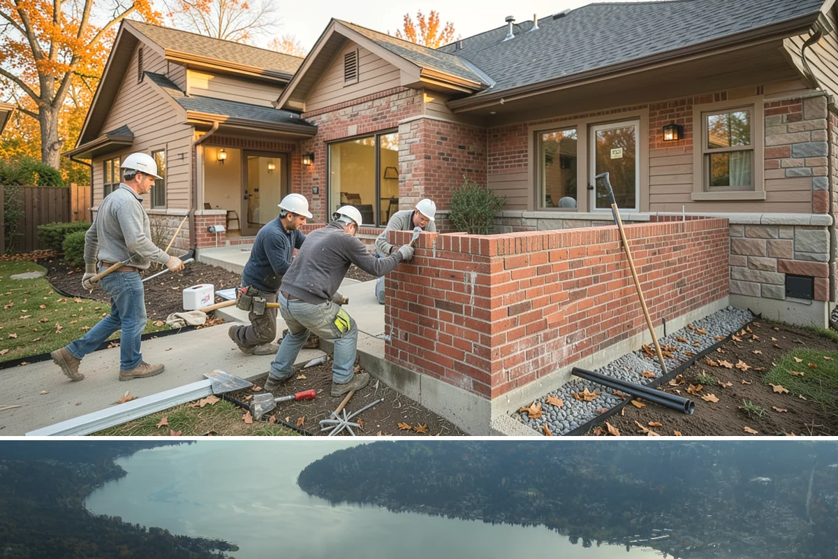Daylight Basement Finishing in Sammamish, King County, WA - Interior finishing runs year-round, while any exterior walkout or window work is best scheduled for dry weather.