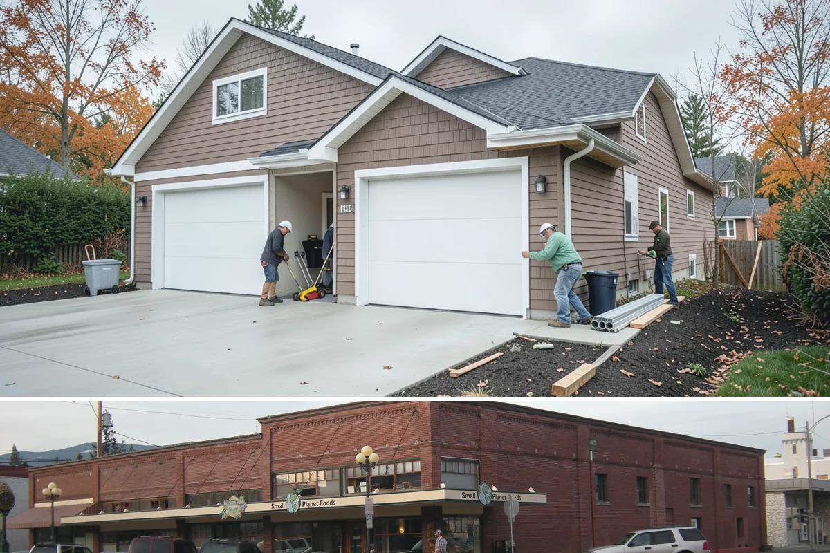 Daylight Basement Finishing in Sedro-Woolley, Skagit County, WA - Interior finishing runs year-round, while any exterior walkout or window work is best scheduled for dry weather.
