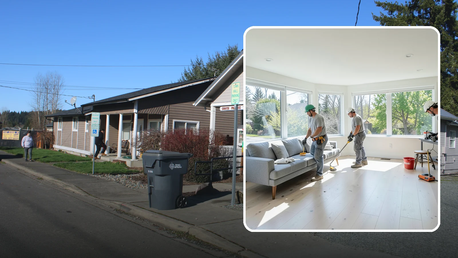 Daylight Basement Finishing in South Prairie, Pierce County, WA - Daylight basement finishing completes a walkout or partially above-grade basement into bright, comfortable living space.