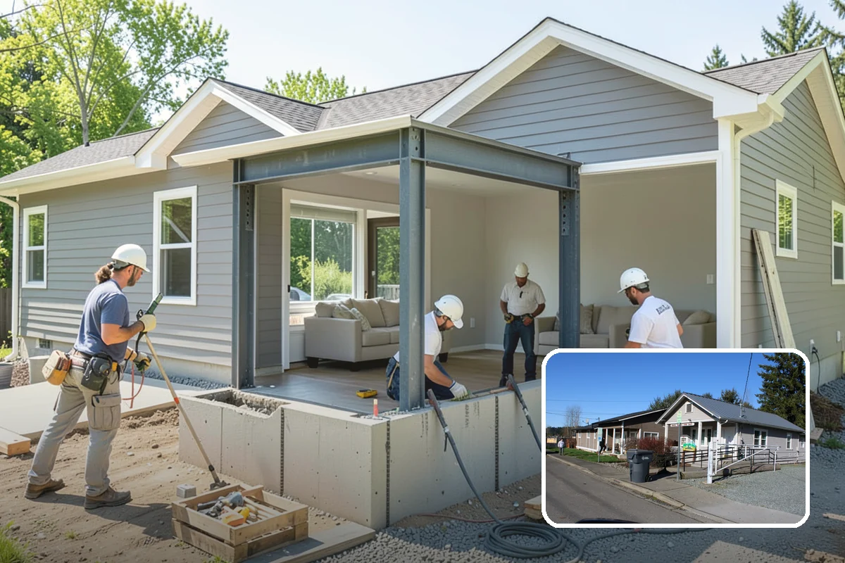 Daylight Basement Finishing in South Prairie, Pierce County, WA - Maximizes natural light and walkout access