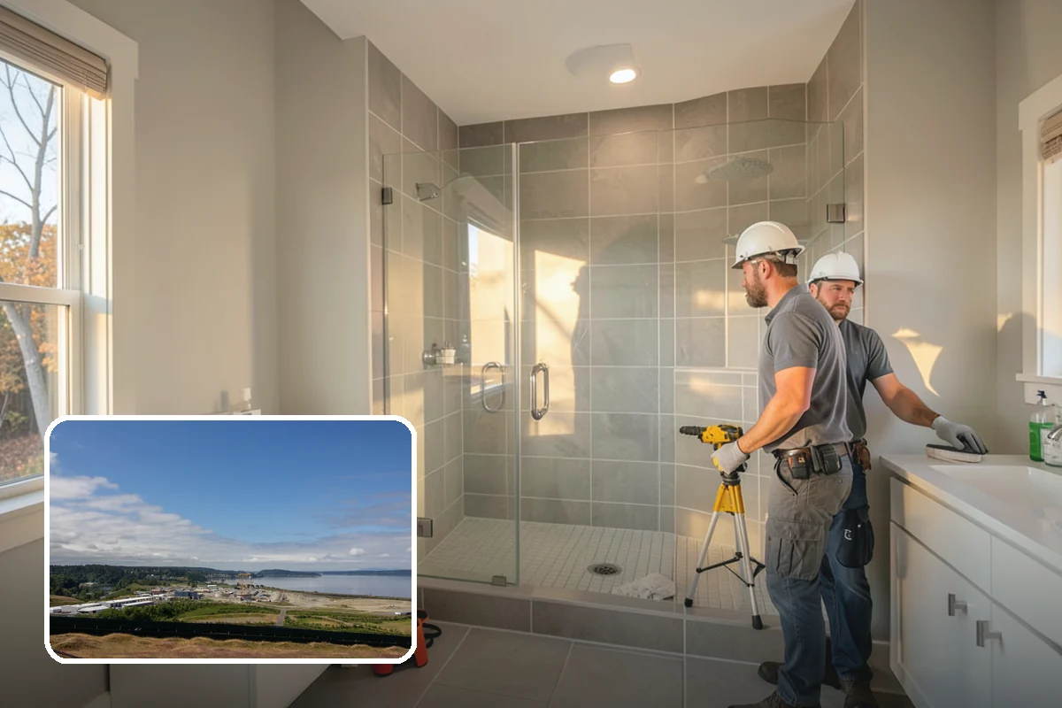 Daylight Basement Finishing in University Place, Pierce County, WA - Maximizes natural light and walkout access