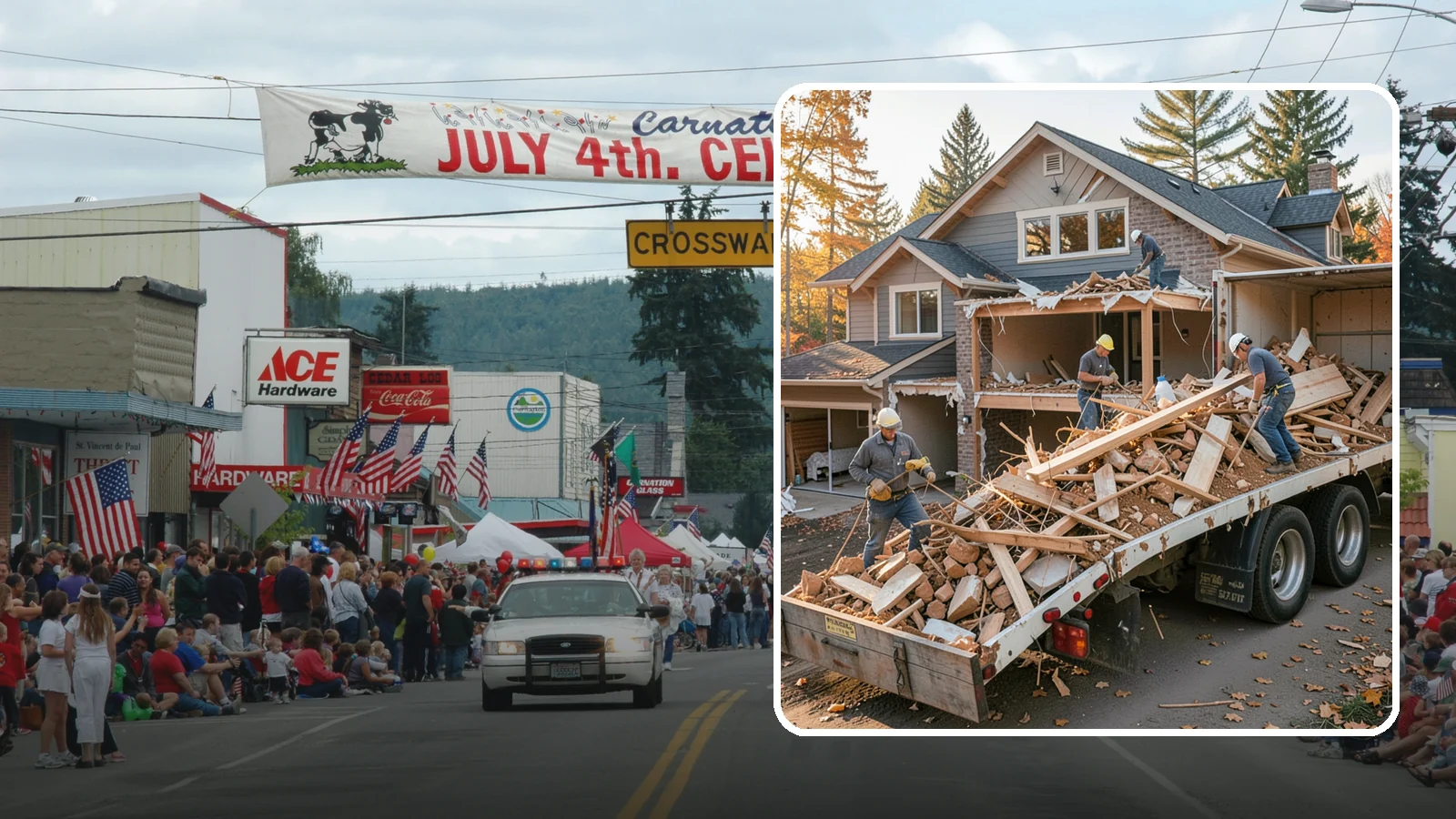 Debris Removal in Carnation, King County, WA - We haul away construction and demolition debris, sorting for recycling and leaving your site clean and safe.