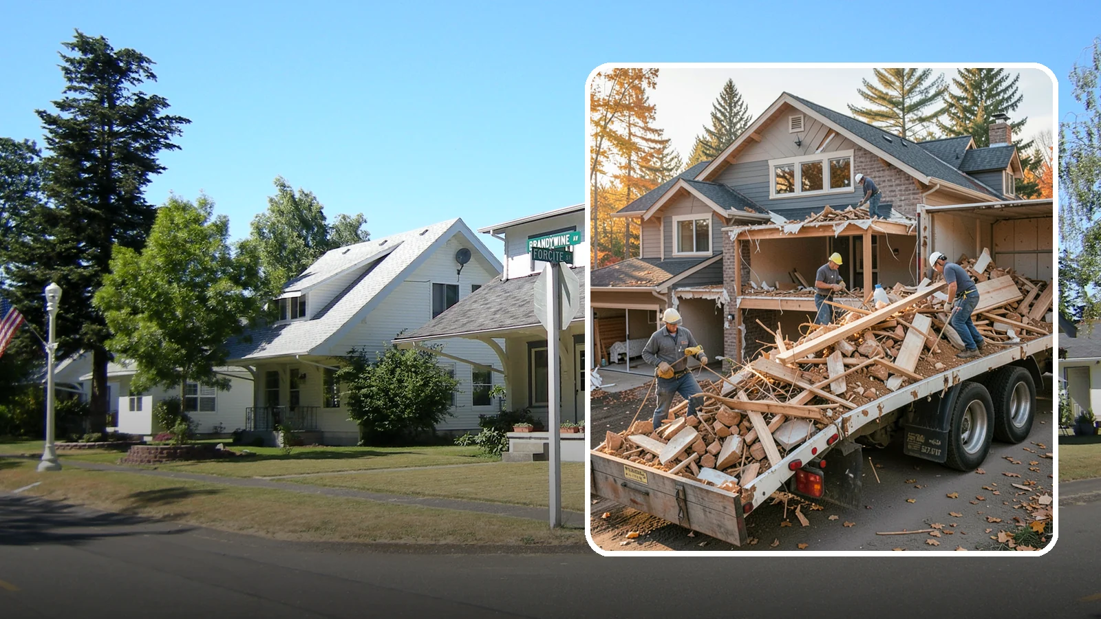 Debris Removal in DuPont, Pierce County, WA - We haul away construction and demolition debris, sorting for recycling and leaving your site clean and safe.