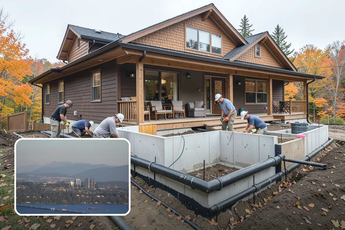 Debris Removal in Medina, King County, WA - Site kept clear and safe throughout the project
