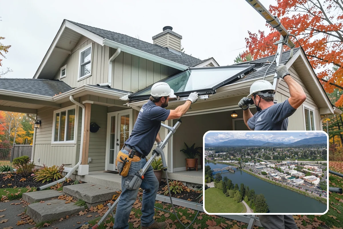 Debris Removal in Mount Vernon, Skagit County, WA - Site kept clear and safe throughout the project