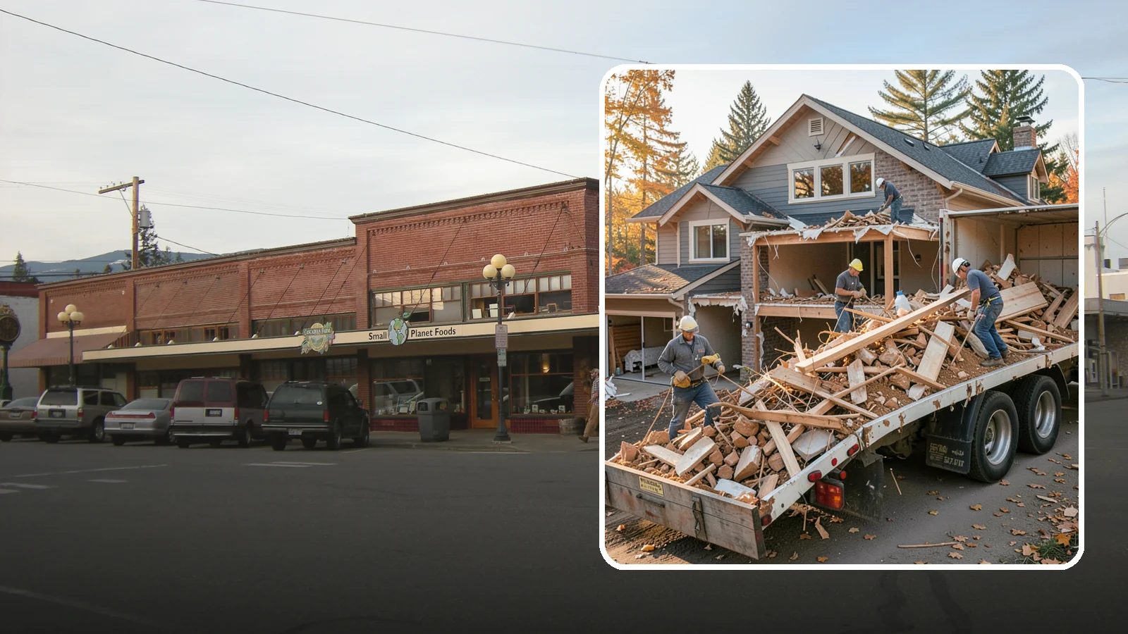 Debris Removal in Sedro-Woolley, Skagit County, WA - We haul away construction and demolition debris, sorting for recycling and leaving your site clean and safe.