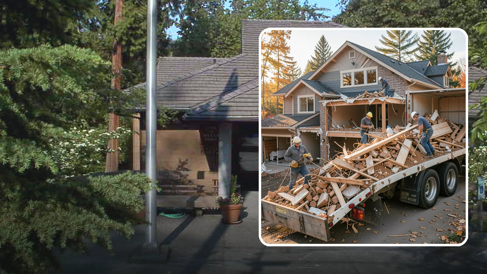Debris Removal in Yarrow Point, King County, WA - We haul away construction and demolition debris, sorting for recycling and leaving your site clean and safe.