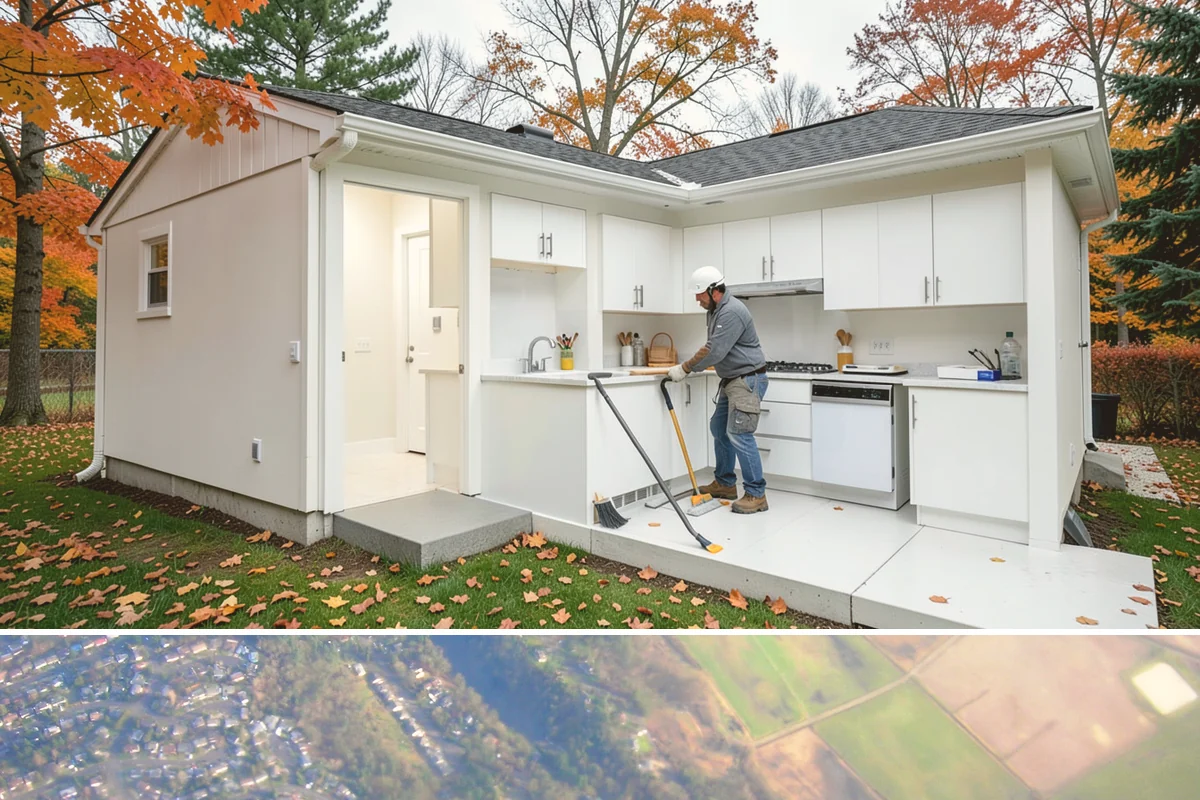 Deck Addition in Algona, King County, WA - Deck framing and installation are ideal in late spring and summer, readying the space for the dry season.