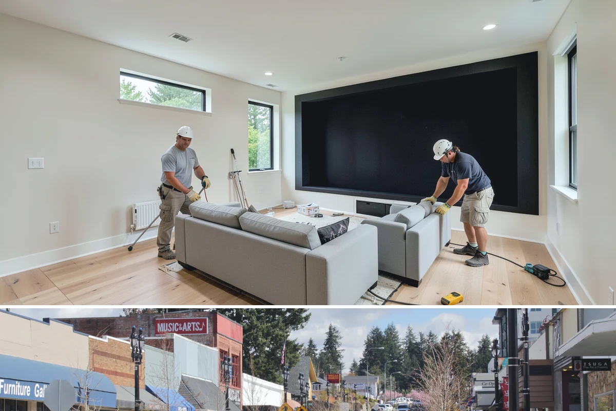Deck Addition in Bothell, King County, WA - Deck framing and installation are ideal in late spring and summer, readying the space for the dry season.