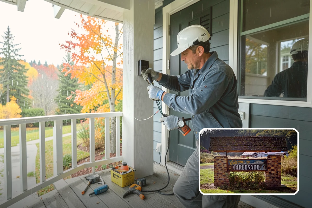 Deck Addition in Carbonado, Pierce County, WA - Expands usable outdoor living space