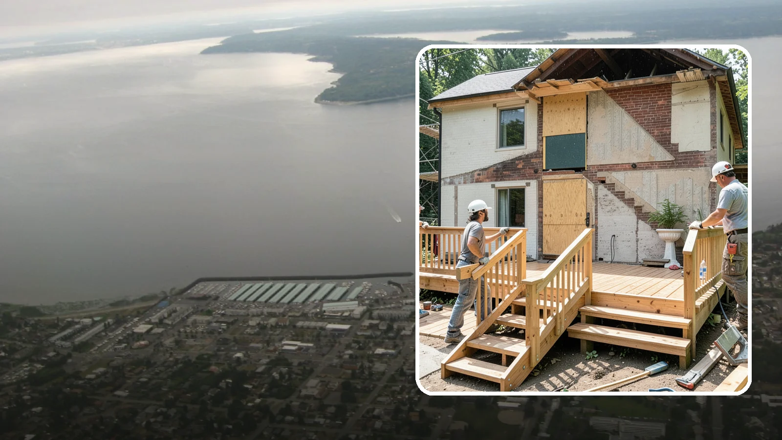 Deck Addition in Des Moines, King County, WA - A deck addition adds an outdoor living platform engineered for Northwest weather and lot conditions.