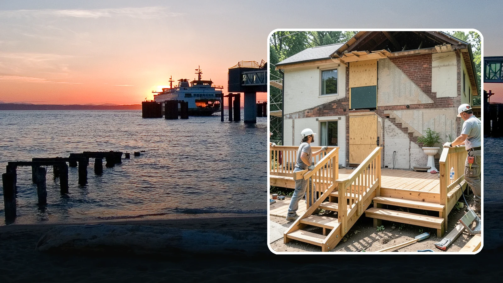Deck Addition in Edmonds, Snohomish County, WA - A deck addition adds an outdoor living platform engineered for Northwest weather and lot conditions.