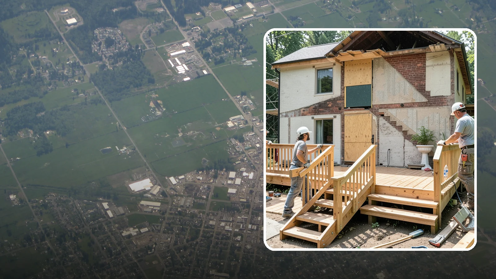 Deck Addition in Enumclaw, King County, WA - A deck addition adds an outdoor living platform engineered for Northwest weather and lot conditions.